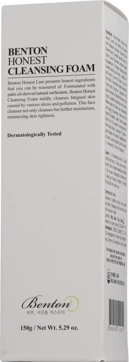 Actual product image Benton Honest Cleansing Foam (Foam, 150 ml)