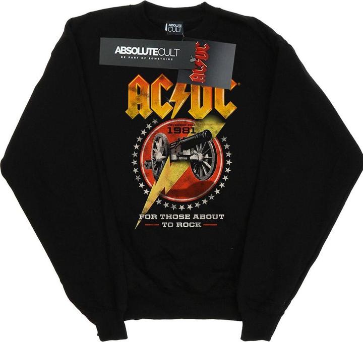 Produktbild AC/DC For Those About To Rock 1981 Sweatshirt Jungen (152, 158)