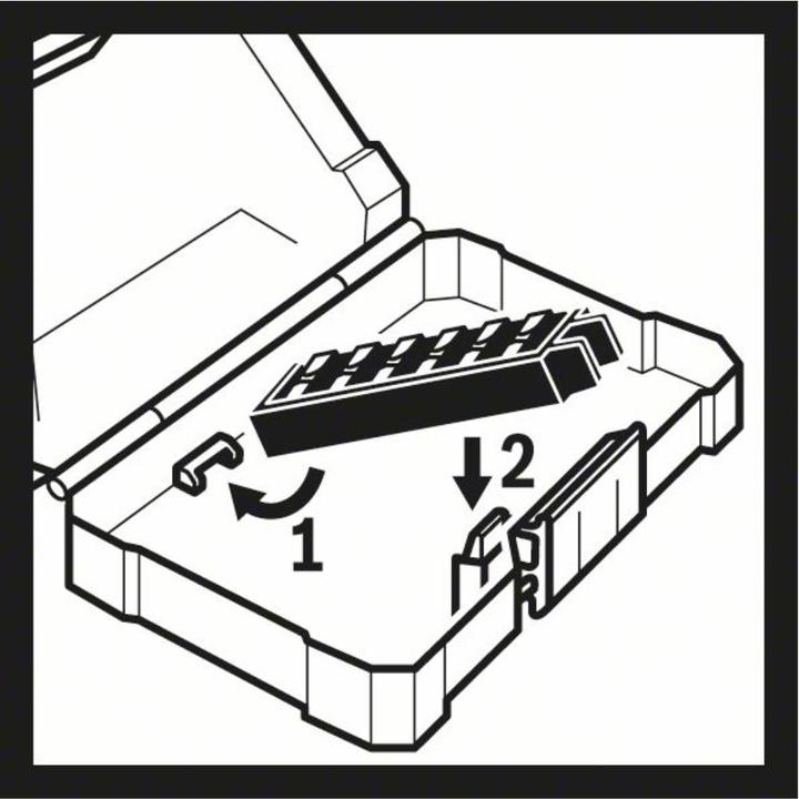 Actual product image Bosch Zubehör PRO Torx Impact Bit, T25, 25 mm, 8 pcs. (Hexagon socket TX M25)