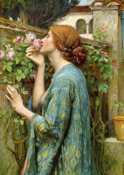 Immagine prodotto Enjoy Puzzle ENJOY-1386 - John William Waterhouse: L'anima della rosa, puzzle da 1000 pezzi (1000 pezzi)