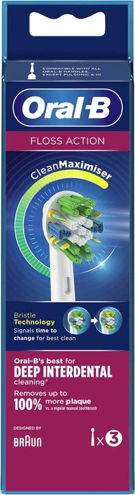 Produktbild Oral-B FlossAction 80338476 Elektrischer Zahnbürstenkopf (e) (3 x)