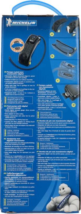 Image du produit Michelin Pompe à pied 1 cylindre digital (7 bar)