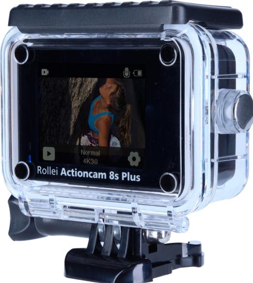 Actual product image Rollei Actioncam 8S Plus (60p, Wi-Fi)