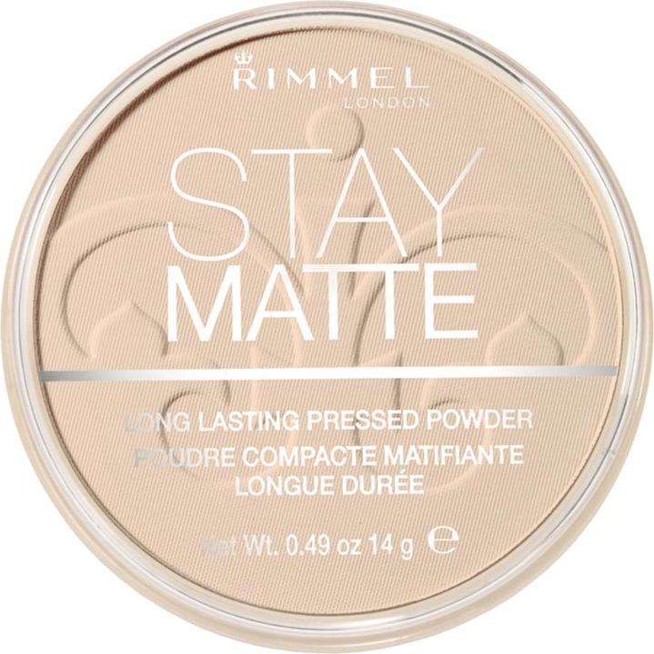 Actual product image Rimmel London Stay Mat (Peach Glow)
