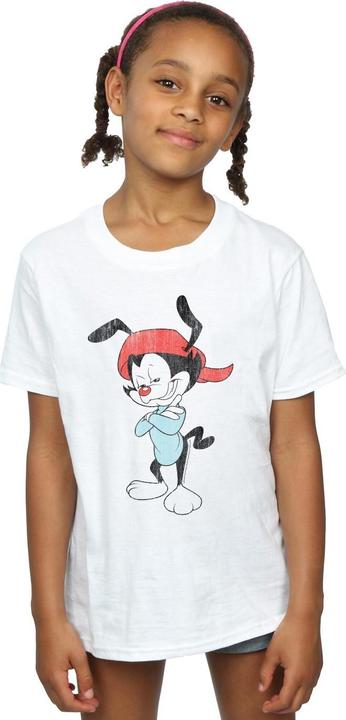 Actual product image Universal Textiles Girls Wakko Classic Pose Cotton T-Shirt (140, 146)