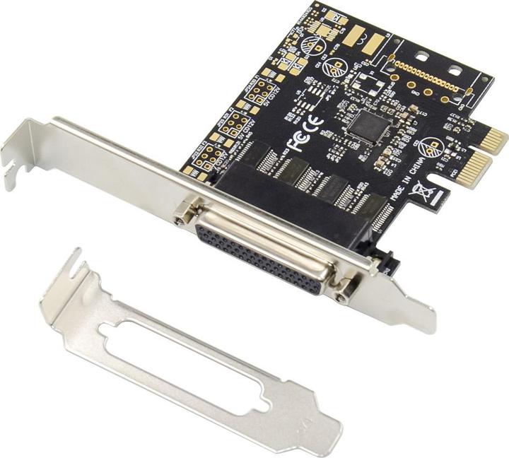 Actual product image Conceptronic PCI Express Card 4-Port DB9 Adapter USB 2.0