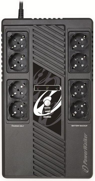 Actual product image Powerwalker VI 800 MS 800VA (480 VA, 480 W, Line-interactive UPS)
