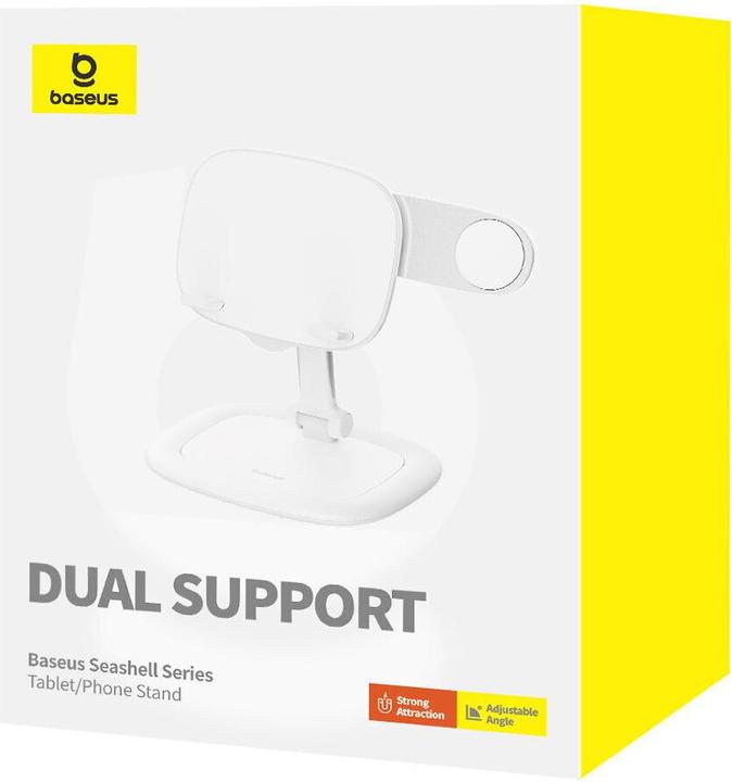 Produktbild Baseus Seashell Series Verstellbarer Tablet-Ständer – Weiss