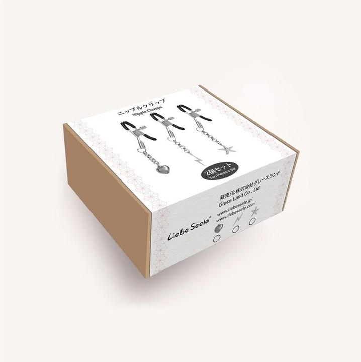 Produktbild Liebe Seele Nippelklemmen "Blitz" (2er-Set)
