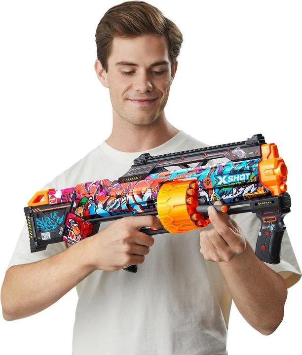 Produktbild Xshot Wyrzutnia SKINS-LAST STAND (16 Strzałek)