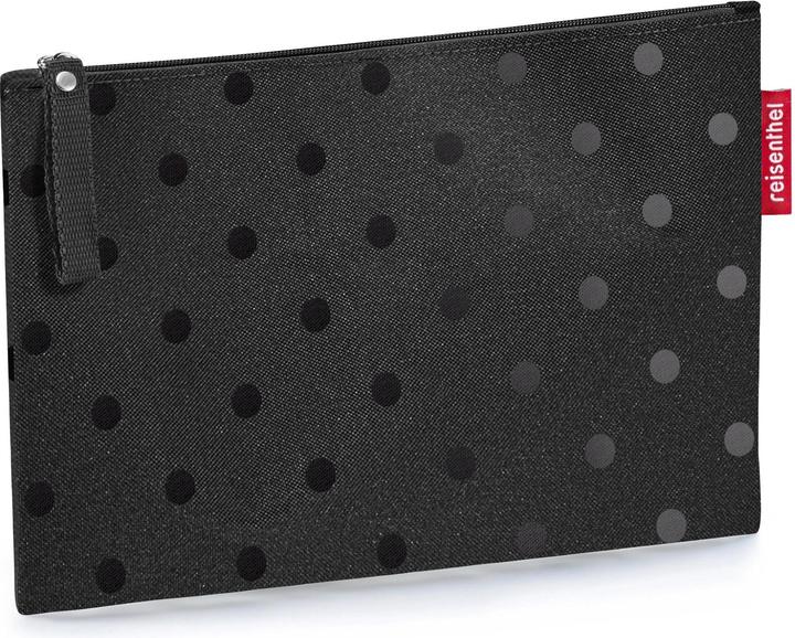 reisenthel case 1 glossy dots black (0.04 l)