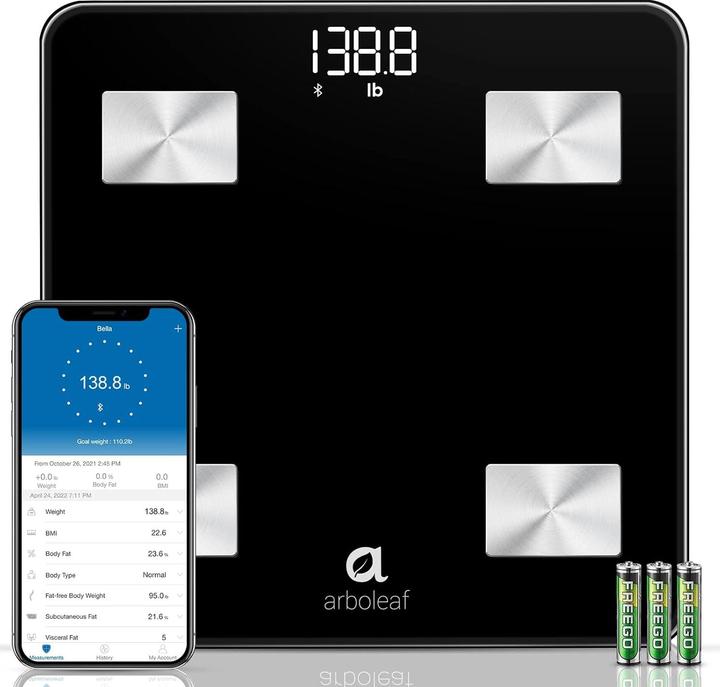 Actual product image Arboleaf Digital body fat scale (180 kg)