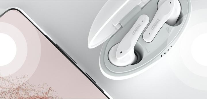 Produktbild Belkin SoundForm Nano Bluetooth In-Ear Kinder Kopfhörer, kabellos, 85 dB Begrenzung, True Wireless