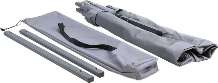 Actual product image Contini Folding camping bed anthracite