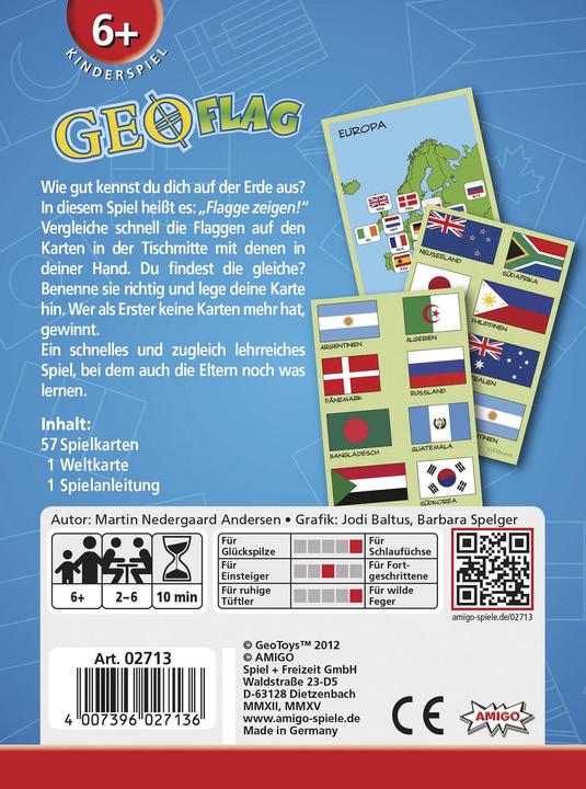 Actual product image Amigo GeoFlag (German)