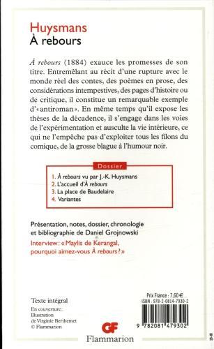Produktbild G.F. Garden A rebours (Französisch, Huysmans Joris-Karl, 2019)
