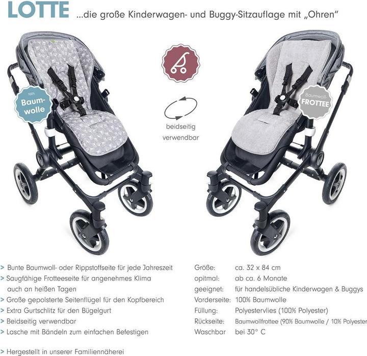 Actual product image Liebes von Priebes Lotte seat cover