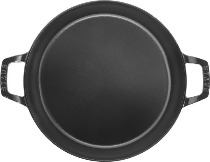 Actual product image Staub Sauté pan w. glass lid 30 cm, Eucalyptus 3.3l (30 cm, Casserole + Stewpot, Cast iron)