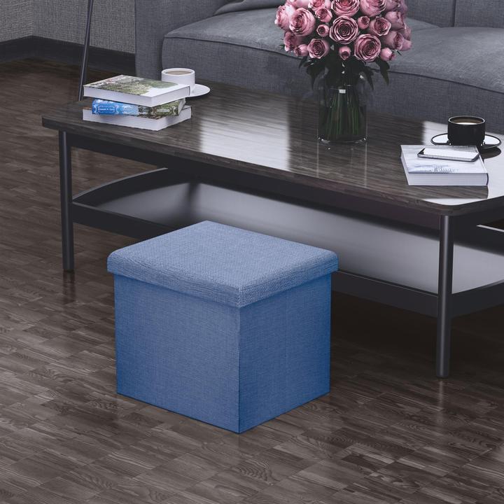 Produktbild Intirilife Sitzwürfel MEER BLAU