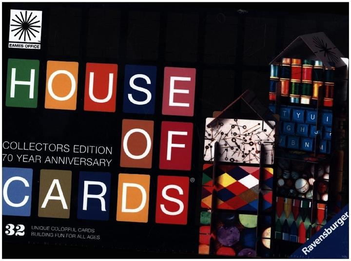 Ravensburger EAMES House of Cards Collectors Edition (German, French, Portuguese, Italian, Dutch, Spanish)
