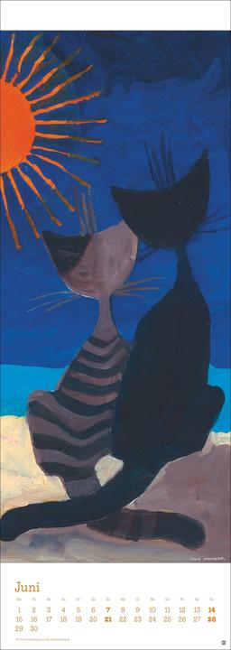 Produktbild Rosina Wachtmeister Vertical Kalender 2026 (24,5 x 69 cm, Deutsch)