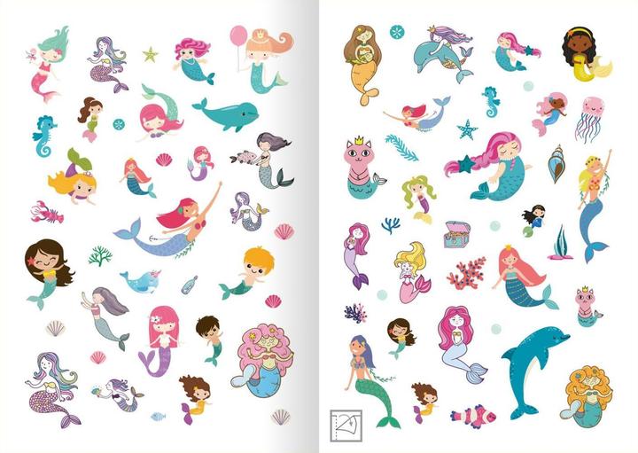 Produktbild ARS Glitzerspass Meerjungfrau-Sticker