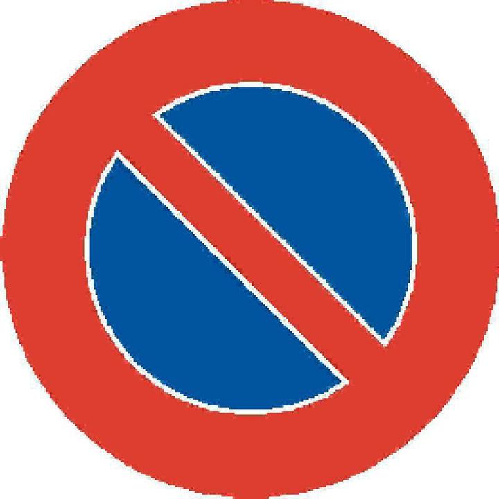 BRW Signaltafel Parkieren verboten 17.50
