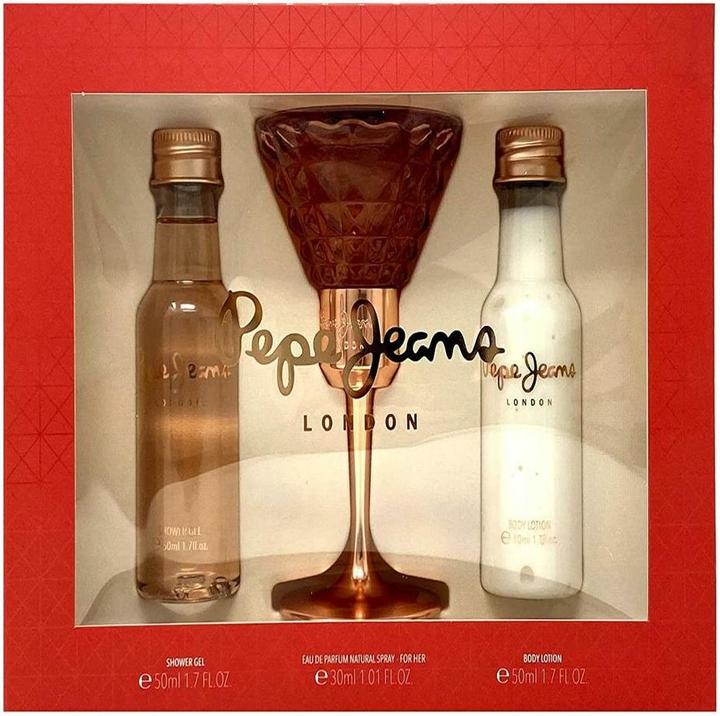 Produktbild Pepe Jeans for Her 3 Piece Set - EDP 30ml, Body Lotion 50ml, Shower Gel 50ml