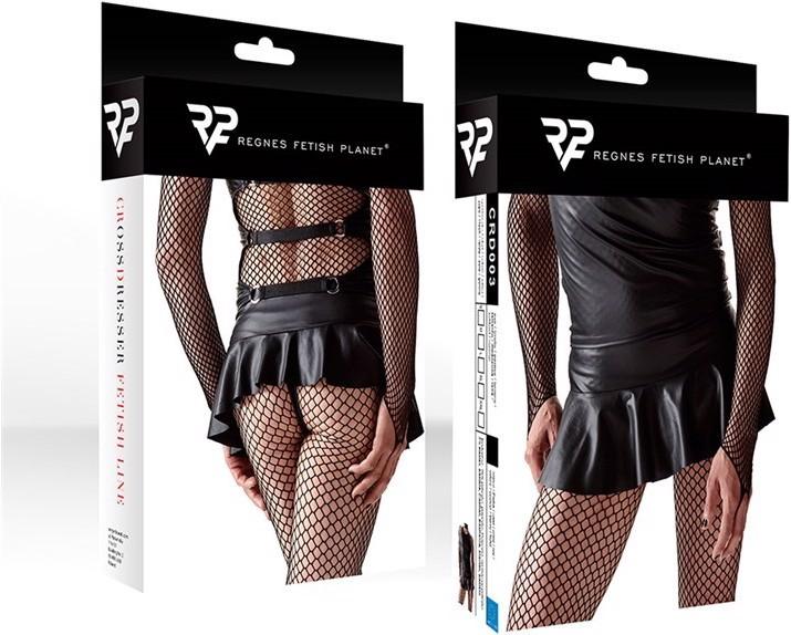 Actual product image Regnes Fetish Planet Men mini skirt (S)