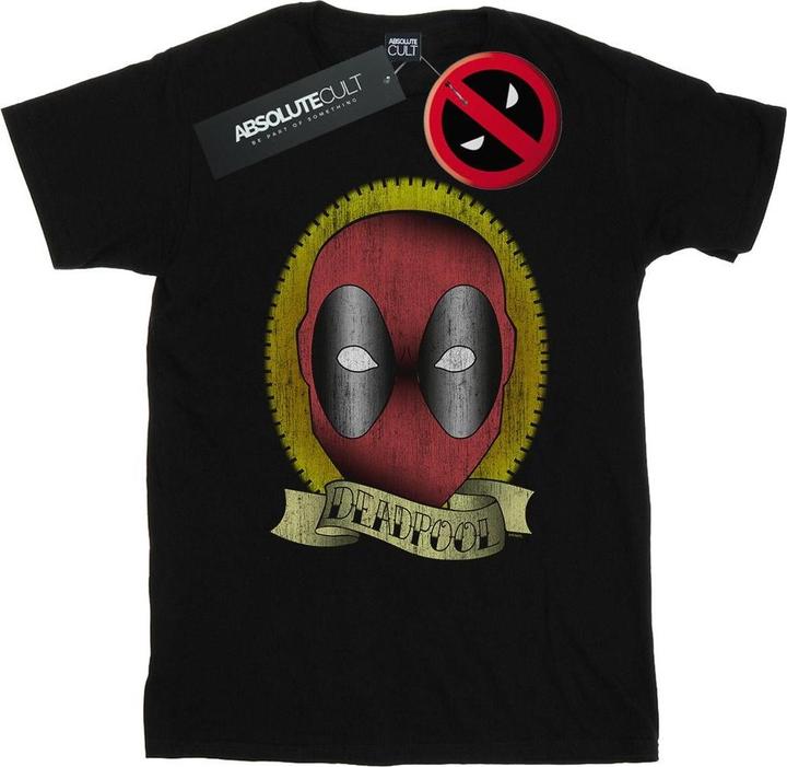 Immagine prodotto Deadpool Tattoo Print Maglietta Ampia Donna (L)