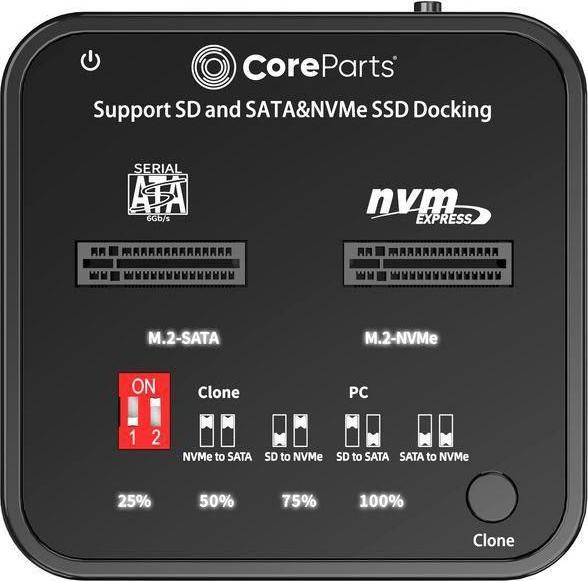 Produktbild CoreParts MS-CLONER-M2-SD