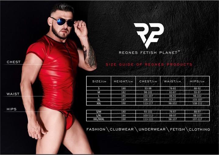 Actual product image Regnes Fetish Planet Herren Netz-Shirt (M)