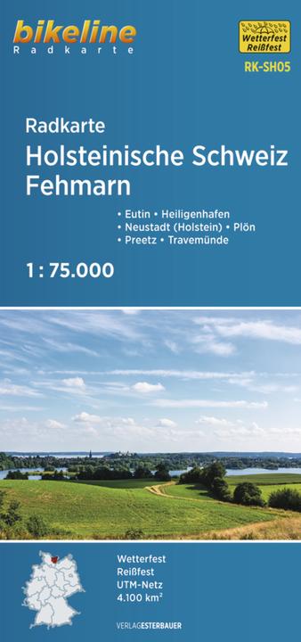 Produktbild Radkarte Holsteinische Schweiz Fehmarn