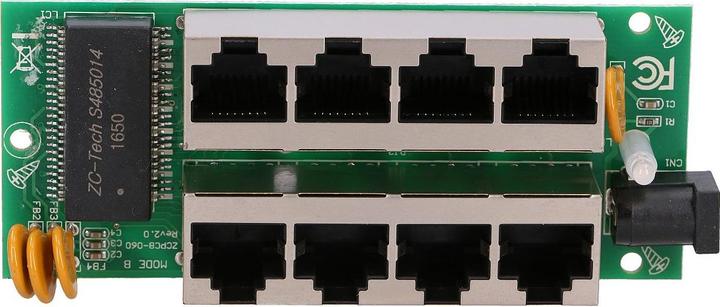 Actual product image Extralink POE INJECTOR 4 PORT GIGABIT - - 4-Port Gigabit Ethernet (802.3at (PoE+), 48 W)