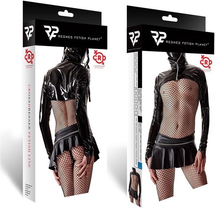 Immagine prodotto Regnes Fetish Planet Set giacca e minigonna da uomo (M)