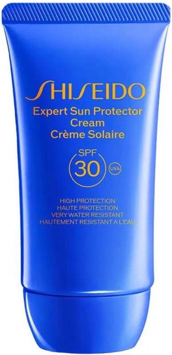 Actual product image Shiseido Expert Sun (Sun cream face, SPF 50+, 50 ml, 77 g)