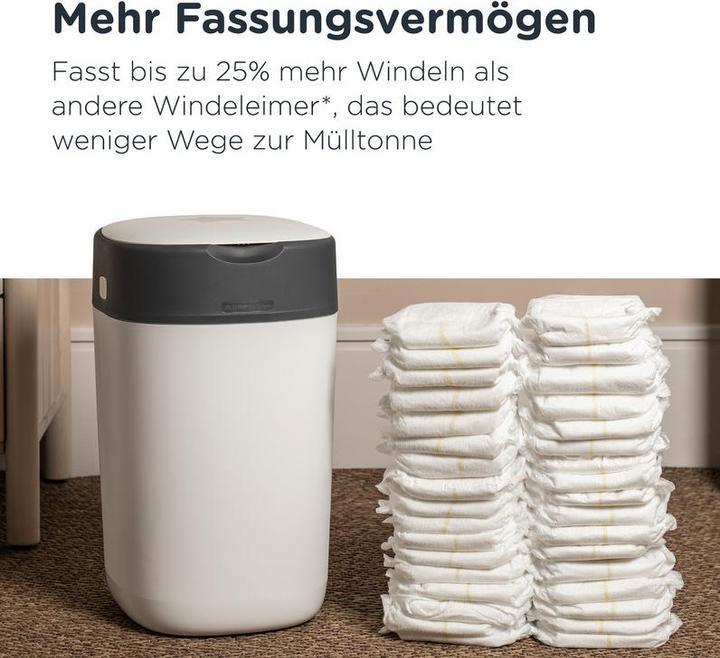 Actual product image Sangenic Nappy pail Twist & Click (1 x)