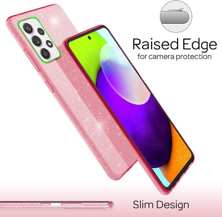 Immagine prodotto Nalia Custodia per cellulare Glitter (Samsung Galaxy A52)