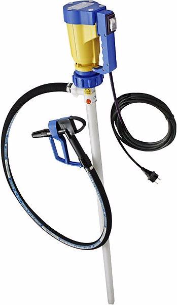 Actual product image Jessberger Electric drum pump set, for highly aggressive media, PVDF, 30 - 40 l/min.