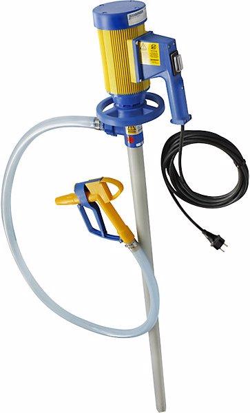 Actual product image Jessberger Electric drum/container pump set, for slightly aggressive acids and slightly
