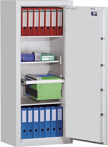 Actual product image ISS Research Document safe, ECB-S class II, HxWxD 1850 x 590 x 525 mm.