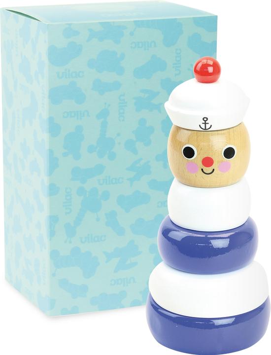 Actual product image Vilac Ingela P. Arrhenius, stacking man sailor