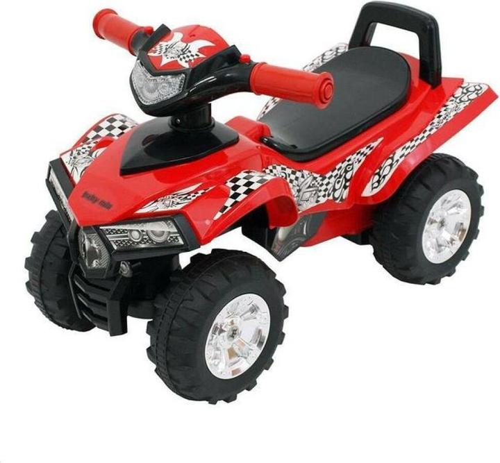 Immagine prodotto Baby Mix Moto a quattro ruote semoventi Rosso (codice 631)