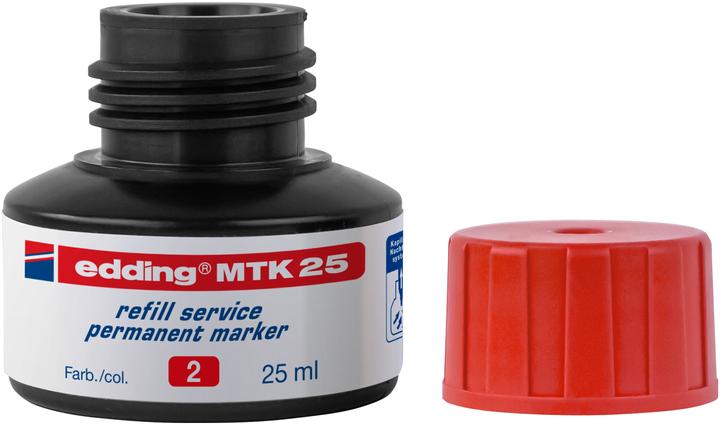 Produktbild Edding MTK 25 Nachfülltinte (Rot, 1 x)