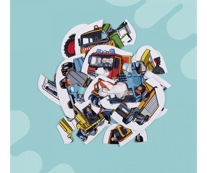Actual product image Noris 6 first puzzles - Vehicles (20 pieces)