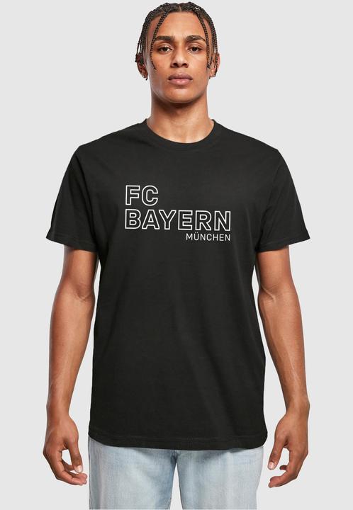 Produktbild FC Bayern München Logo Vertical T-Shirt Round Neck - 115207 (4XL)