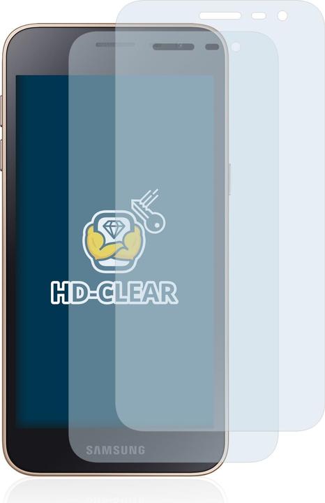 Actual product image BROTECT Screen Protector Clear (2 Piece, Samsung Galaxy J2 Core (2018))