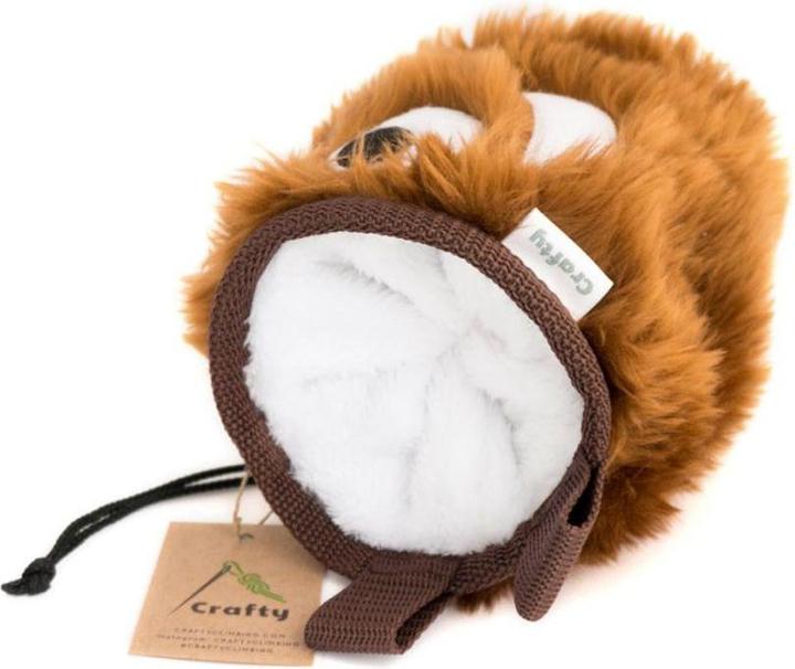 Actual product image Crafty Climbing Tangerine Foodie Monster Chalk Bag