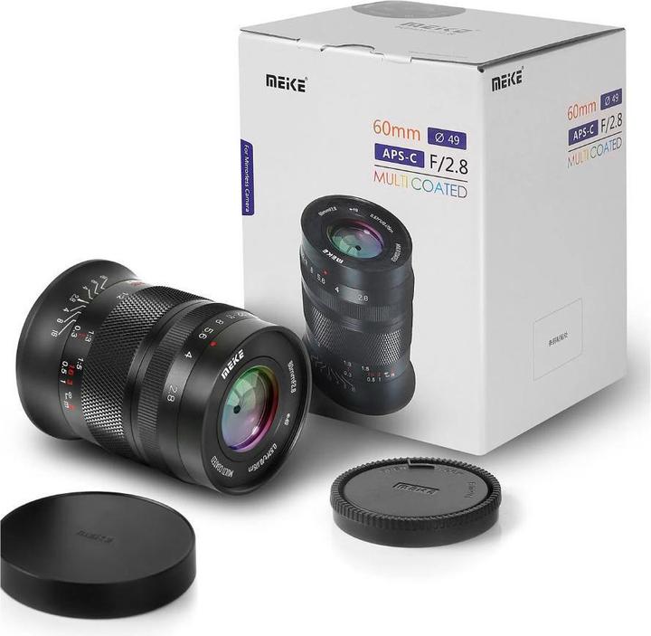 Produktbild Meike MK 60 F2.8 Canon RF mount (Canon RF, APS-C / DX)