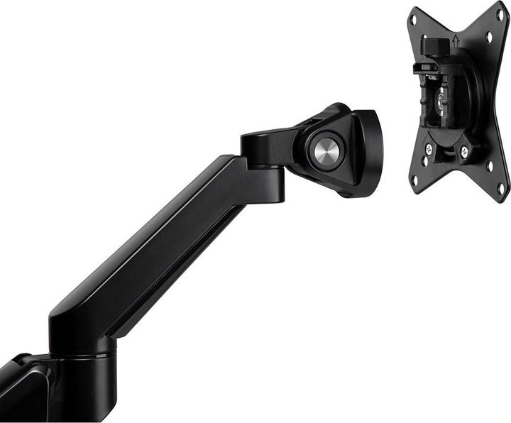 Actual product image Ergo Office Black Monitor Desk Mount, Gas Spring, 17"-32", 9kg, ER-405B (Table, 32.01")